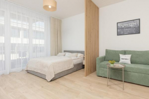 Modern Studio Mokotów with Parking & Balcony by Noclegi Renters